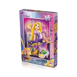 KS Puzzle Tangled Çocuk Puzzle 50 Parça Puzzle TG709 - Thumbnail