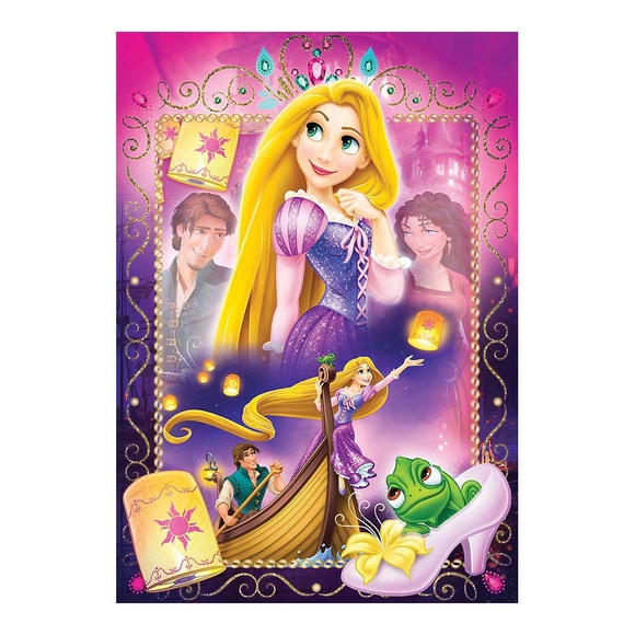 KS Puzzle Tangled Çocuk Puzzle 50 Parça Puzzle TG709