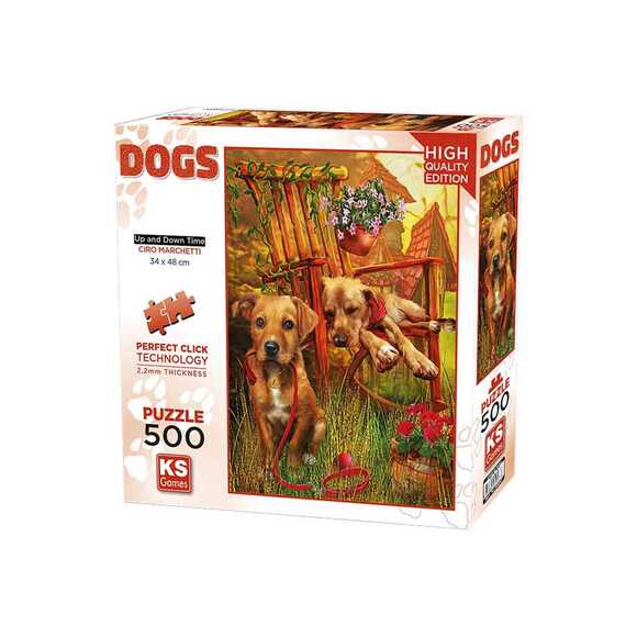 Ks Puzzle Up & Down Time 500 Parça 20067