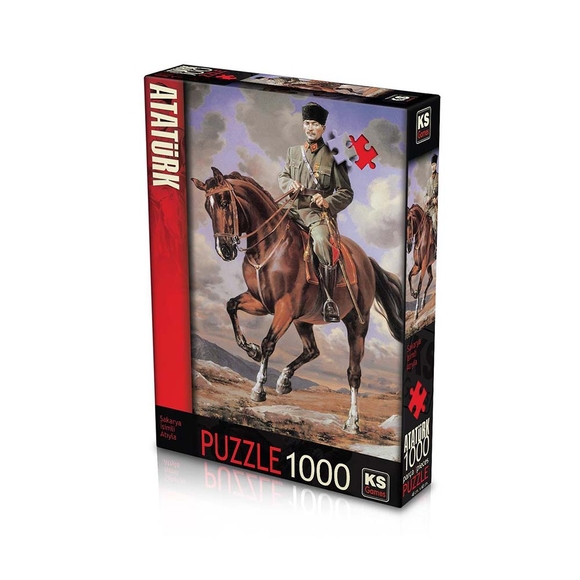 Ks Puzzle Yetişkin Puzzle 1000 Parça Gazi Mustafa Kemal Sakarya Adı Atıyla 11131