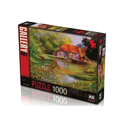 Ks Puzzle Yetişkin Puzzle 1000 Parça Hampshire Millpool 20537 - Thumbnail