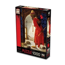 Ks Puzzle Yetişkin Puzzle 1000 Parça Kaplumbağ Terbiyecisi 11087 - Thumbnail