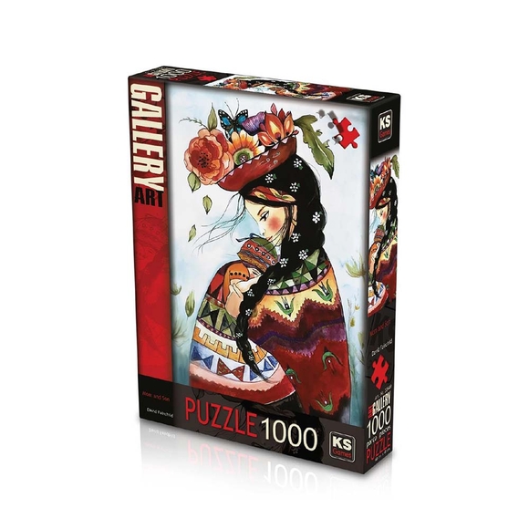 Ks Puzzle Yetişkin Puzzle 1000 Parça Mom And Son 20549