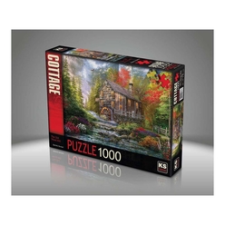 Ks Puzzle Yetişkin Puzzle 1000 Parça The Old Wood Mill Dominic Davison 11356 - Thumbnail