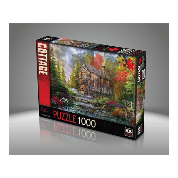 Ks Puzzle Yetişkin Puzzle 1000 Parça The Old Wood Mill Dominic Davison 11356