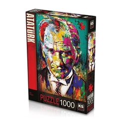 Ks Puzzle Yetişkin Puzzle 1000 Parça Ulu Önder 20600 - Thumbnail