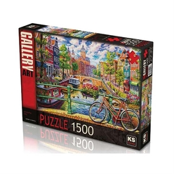 Ks Puzzle Yetişkin Puzzle 1500 Parça A Colorful City 22018 - Thumbnail