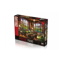 Ks Puzzle Yetişkin Puzzle 1500 Parça Chalet 22016 - Thumbnail