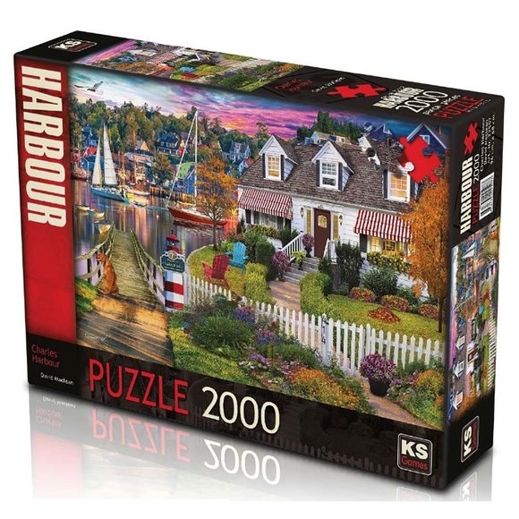 Ks Puzzle Yetişkin Puzzle 2000 Parça Charles Harbour 22507