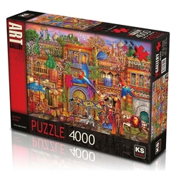 Ks Puzzle Yetişkin Puzzle 4000 Parça Arabian Street 23501 - Thumbnail