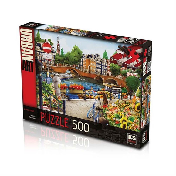 Ks Puzzle Yetişkin Puzzle 500 Parça Amsterdam 20006