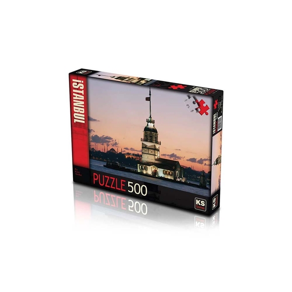Ks Puzzle Yetişkin Puzzle 500 Parça Kız Kulesi (Art Galery) 11099