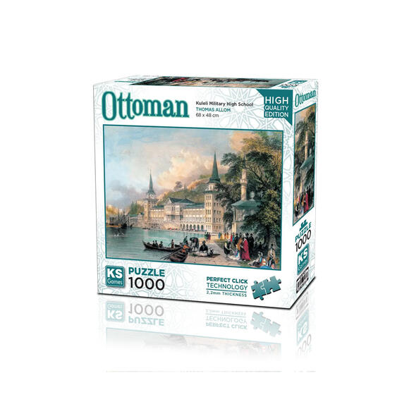 Ks Puzzle YetişkinP. 1000 Parça Kuleli Askeri Lisesi 20737