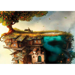 Ks Puzzle YetişkinP. 1000 Parça Pianists On The Rooftop 20777 - Thumbnail