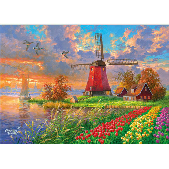 Ks Puzzle YetişkinP. 1000 Parça Tulip Farm 20787