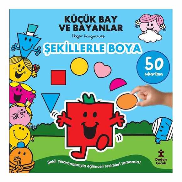 Küçük Bay ve Bayanlar - Şekillerle Boya