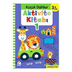 Küçük Dahiler Aktivite Kitabı 1 – 3+ Yaş - Thumbnail