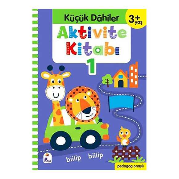 Küçük Dahiler Aktivite Kitabı 1 – 3+ Yaş