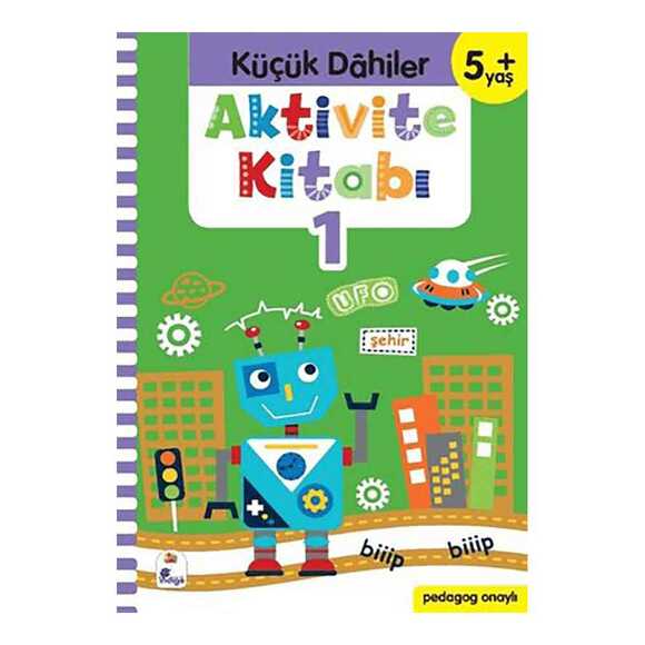 Küçük Dahiler Aktivite Kitabı 1 – 5+ Yaş