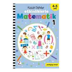 İndigo Kitap - Küçük Dahiler - Etkinliklerle Matematik 1. Kitap 4 - 5 Yaş