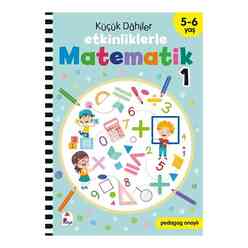 İndigo Kitap - Küçük Dahiler - Etkinliklerle Matematik 1. Kitap 5 - 6 Yaş
