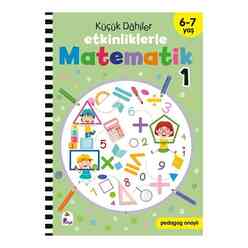 İndigo Kitap - Küçük Dahiler - Etkinliklerle Matematik 1. Kitap 6 - 7 Yaş