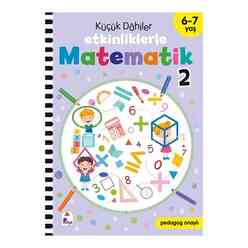 Küçük Dahiler - Etkinliklerle Matematik 2. Kitap 6 - 7 Yaş - Thumbnail