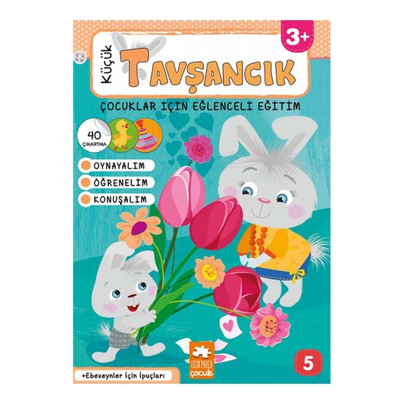 Küçük Tavşancık Çocuklar İçin Eğlenceli Eğitim No 5