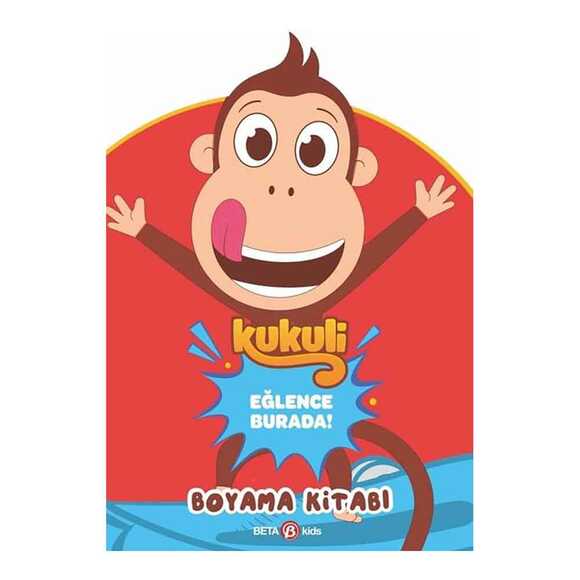 Kukuli - Eğlence Burada! Boyama Kitabı
