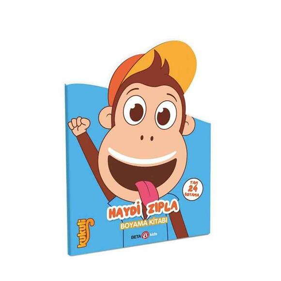 Kukuli - Haydi Zıpla Boyama Kitabı
