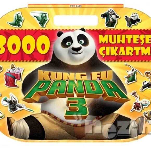 Kung Fu Panda 3 - (3000 Muhteşem Çıkartma)