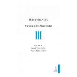Destek Yayınları - Kur’an’a Göre Araştırmalar 3