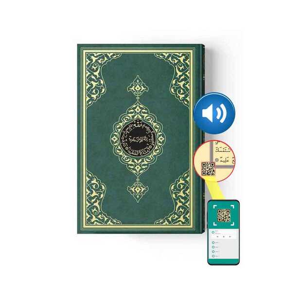 Kuran’ı Kerim Cami Boy 2 Renkli Yeşil