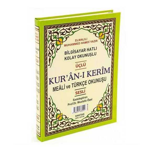Kuran’ı Kerim - Rahle Boy Meal (Kod.H.59 Üçlü Sesli)