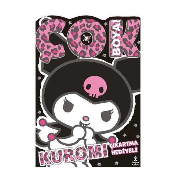 Kuromi - Çok Boya! Çıkartma Hediyeli