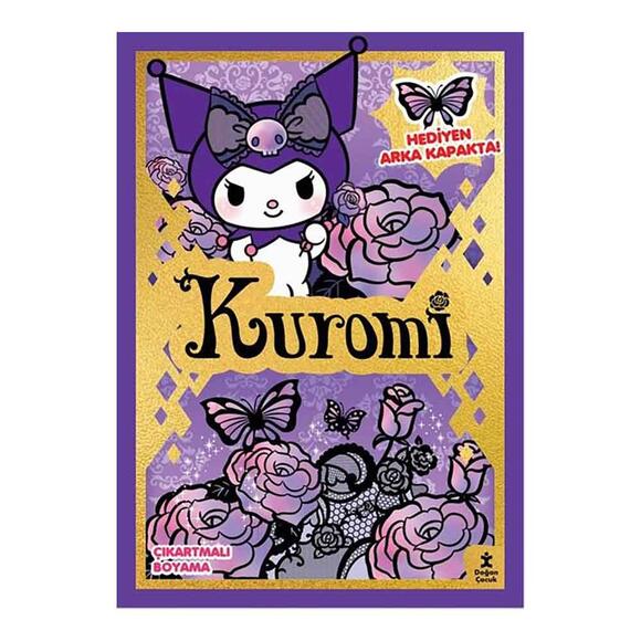 Kuromi - Parti Zamanı Çıkartmalı Boyama