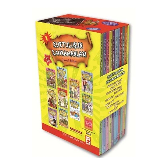 Kurtuluşun Kahramanları 1 Set - (10 Kitap)