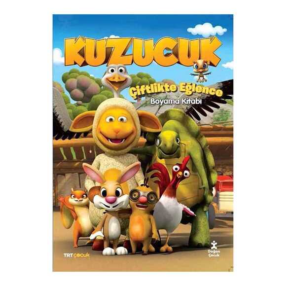 Kuzucuk Çiftlikte Eğlence Boyama Kitabı