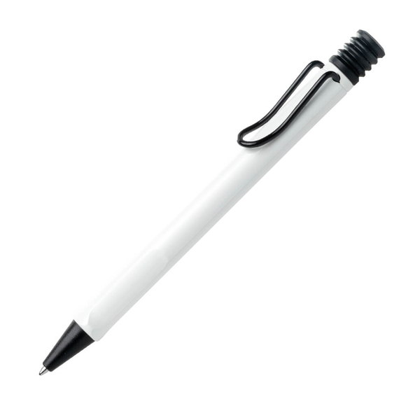 Lamy 219Bs Safari Tükenmez Kalem Siyah Renk Klips Beyaz