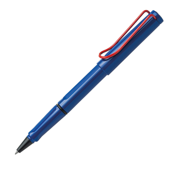 Lamy 314Mk Safari Roller Kalem Kırmızı Renk Klips Mavi