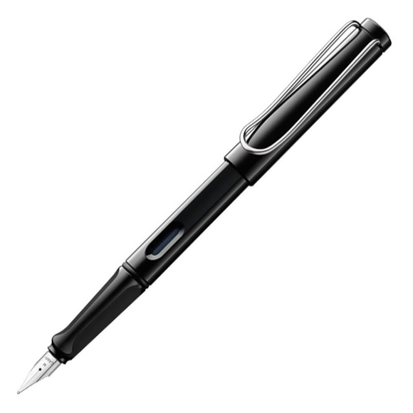 Lamy Safari Dolma ve Roller Kalem Seti 2’li Parlak Siyah 19S-M/319S