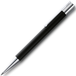 Lamy Scala Versatil Kalem 0.7 mm Mat Siyah 180 - Thumbnail