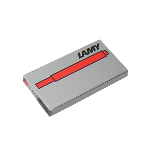 Lamy T10 Dolma Kalem Kartuşu 5’li Kırmızı
