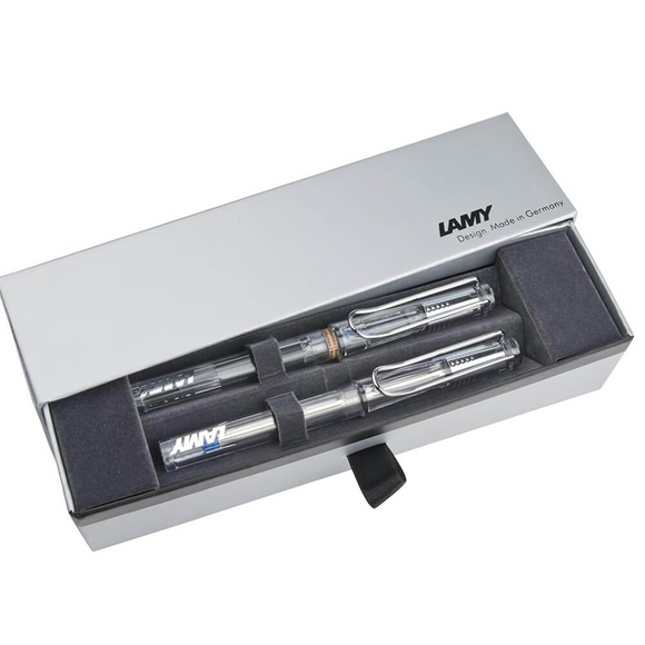 Lamy Vista Dolma ve Roller Kalem Seti 2’li Şeffaf 12-M/312