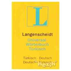 Langenscheidt Universal-Worterbuch Türkisch Türkisch-Deutsch / Deutsch-Türkisch - Thumbnail