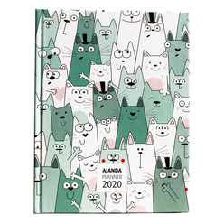 Larus - Larus Sweet Cats Haftalık Ajanda 2020