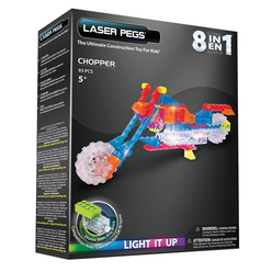Laser Pegs 8in1 Zippy Do Chopper ZD3100B - Thumbnail