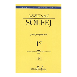 Lavignac Solfej 1C - Küçük Boy - Thumbnail