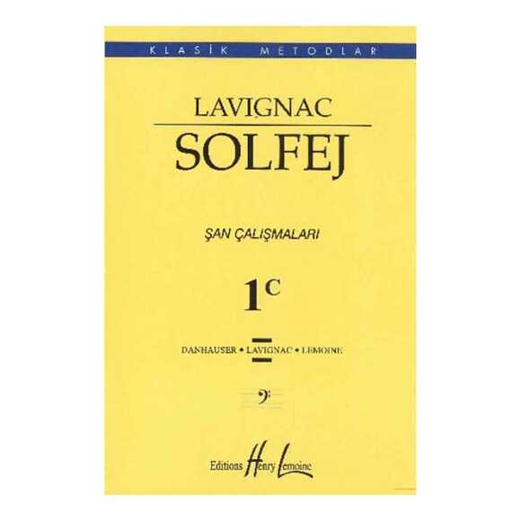 Lavignac Solfej 1C - Küçük Boy
