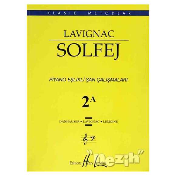 Lavignac Solfej 2A